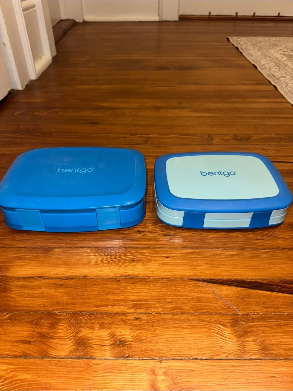 Bentgo Blue Meal-Prep Lunchbox Set - Stackable Food Storage